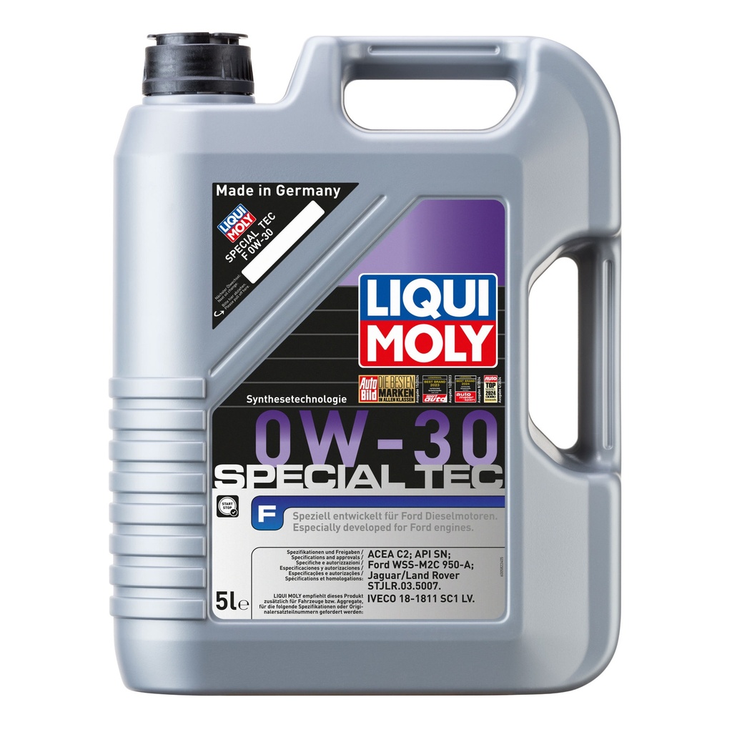Liqui Moly Special Tec F 0W30 Synthetic Technology Engine Oil