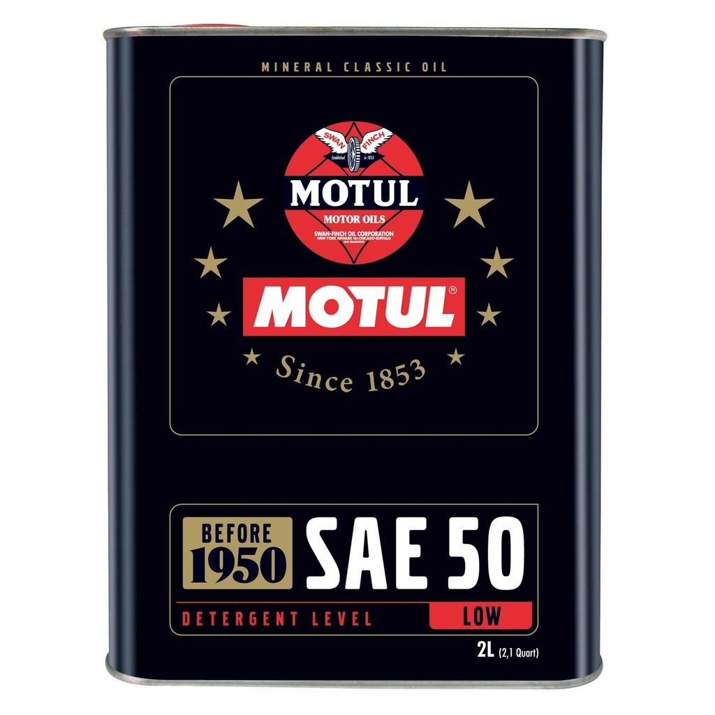 Motul SAE 50 Mineral Classic Engine Oil