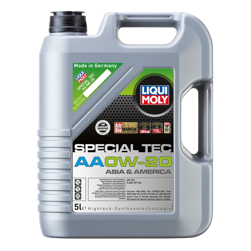 Liqui Moly Special Tec AA 0W20 Synthetic Technology Engine Oil
