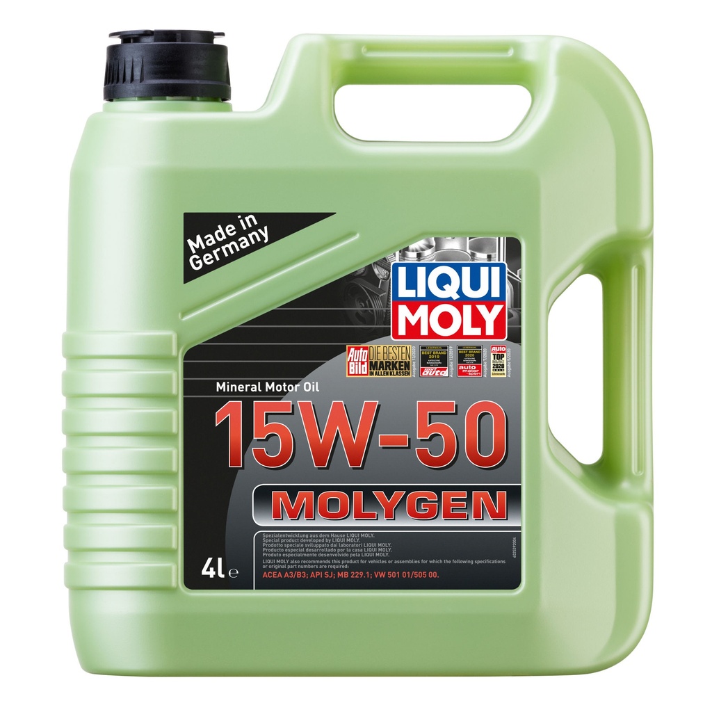 Liqui Moly Molygen 15W50 Mineral Engine Oil