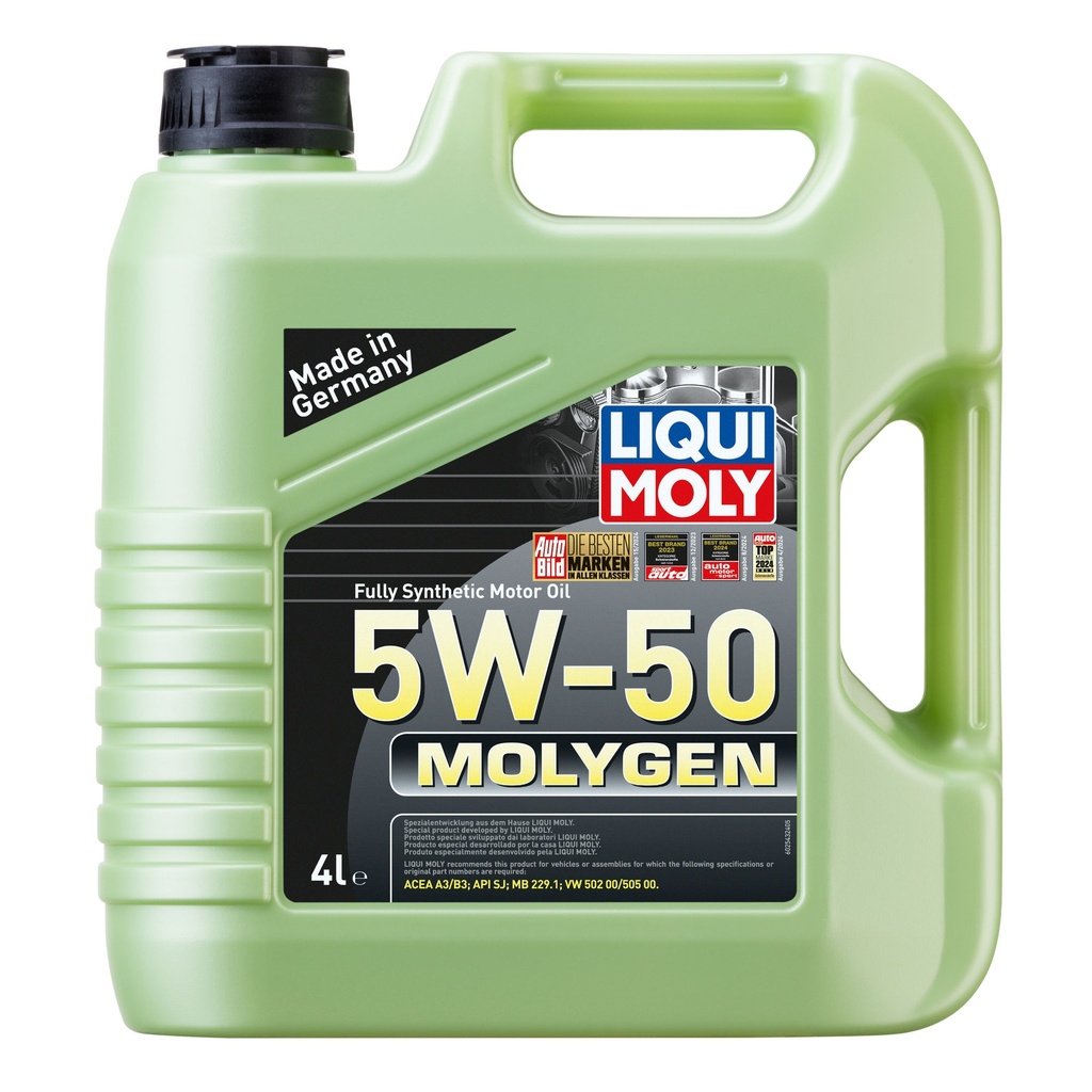 Liqui Moly Molygen 5W50 Synthetic Engine Oil