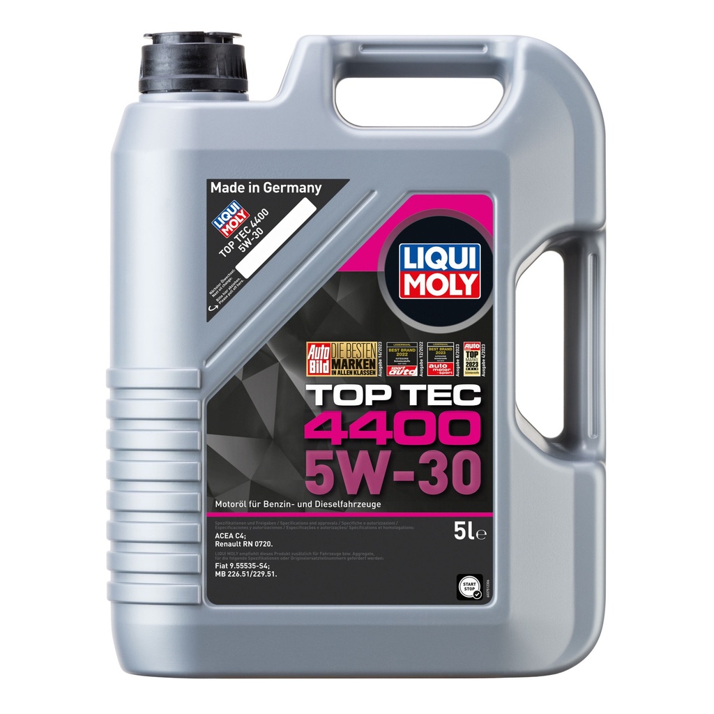 Liqui Moly Top Tec 4400 5W30 Synthetic Technology Engine Oil