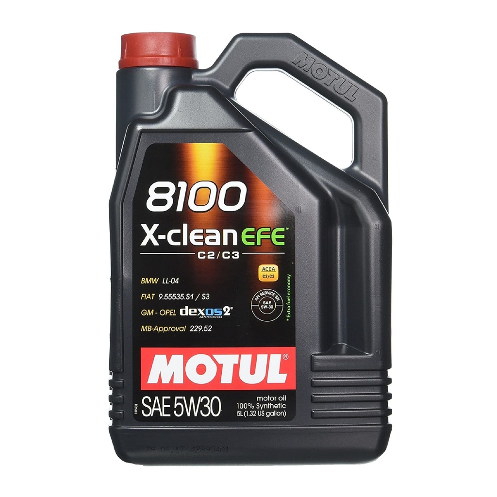 Motul 8100 X-Clean EFE 5W30 Synthetic Engine Oil