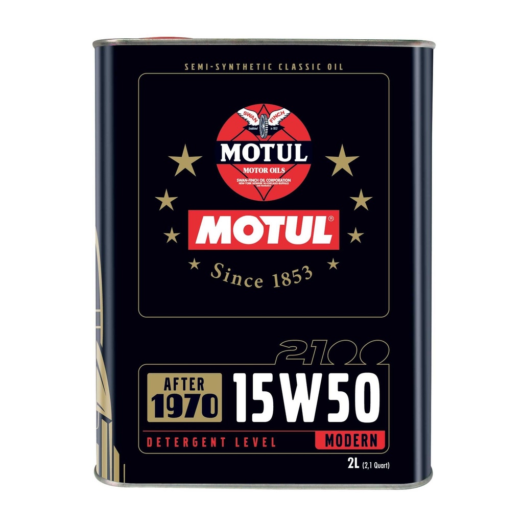 Motul 2100 15W50 Technosynthese Classic Engine Oil