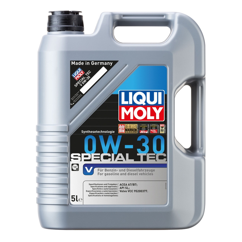 Liqui Moly Special Tec V 0W30 Synthetic Technology Engine Oil