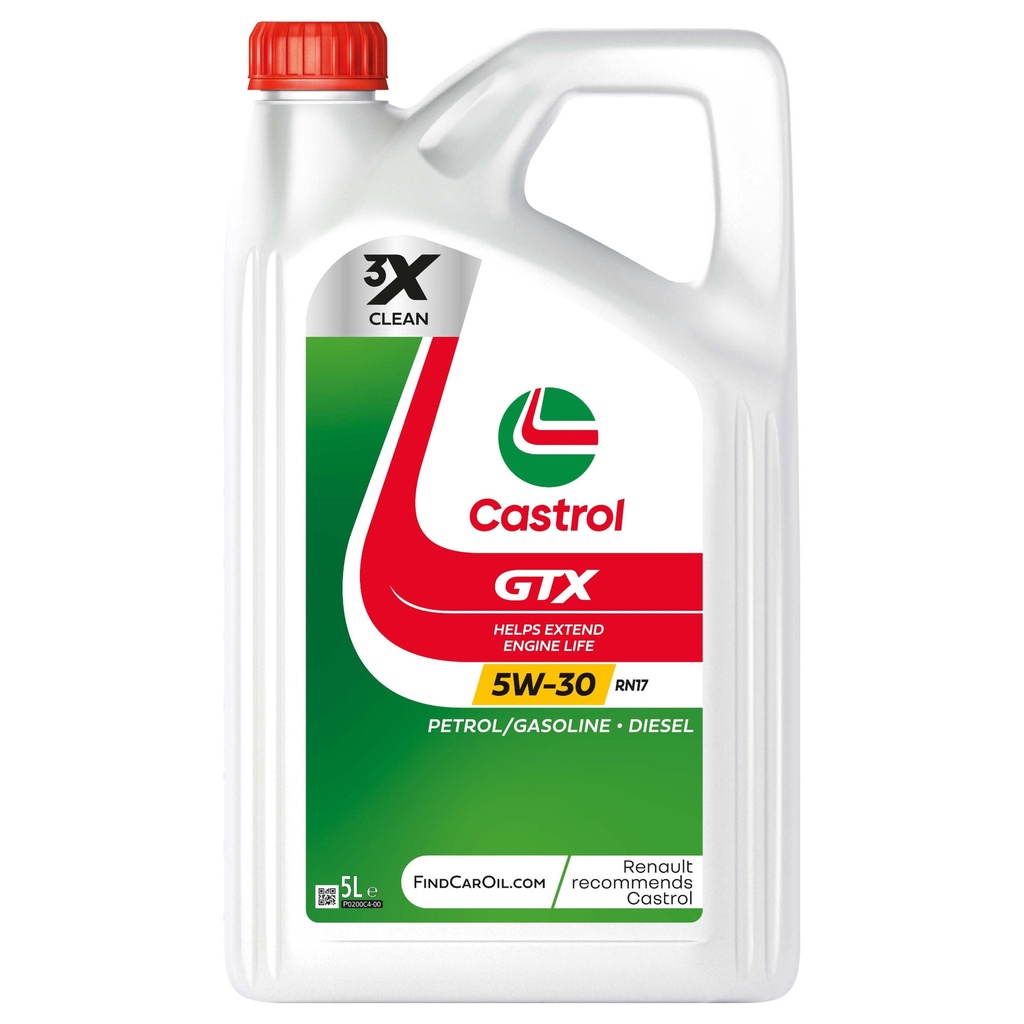 Castrol GTX 5W30 RN17 Engine Oil