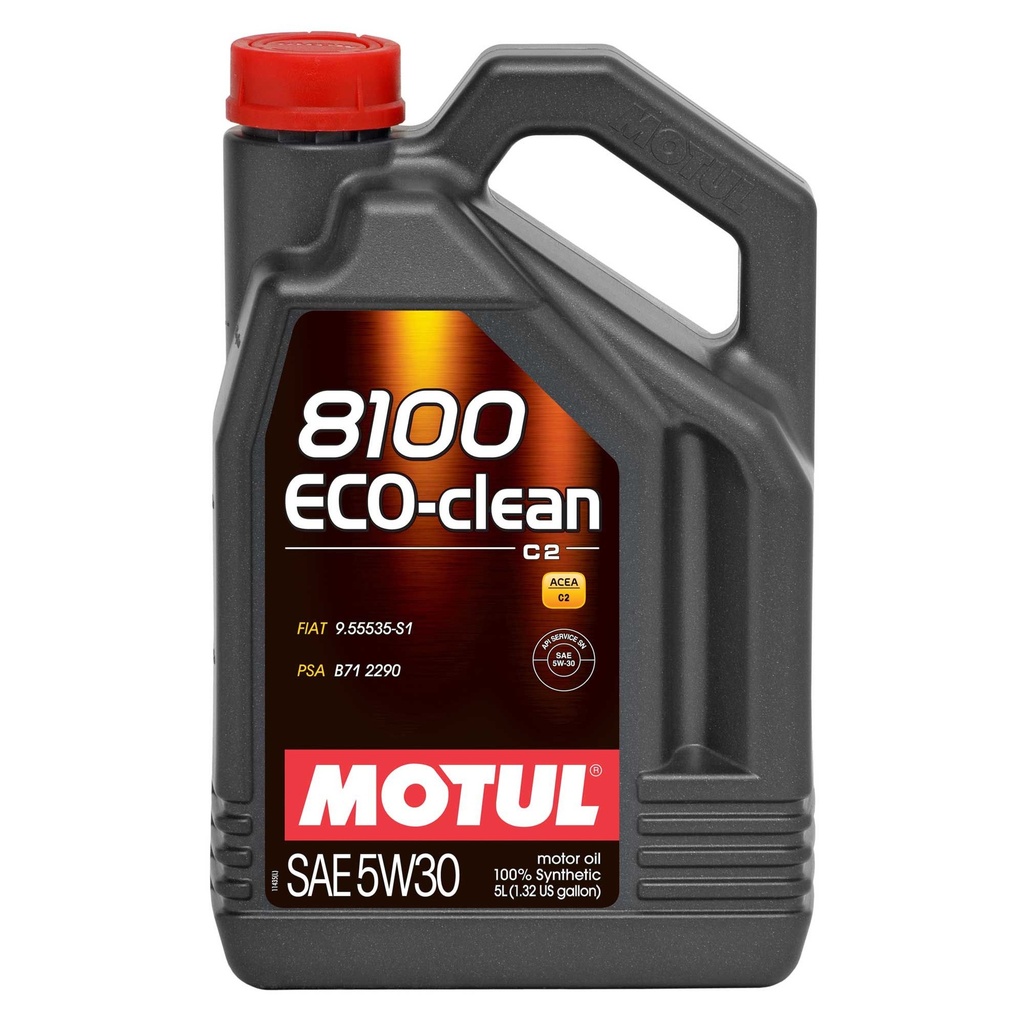 Motul 8100 Eco-Clean 5W30 Synthetic Engine Oil