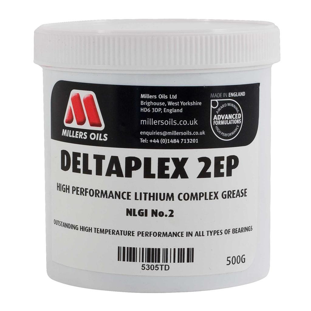 [MOL5305-500] Millers Oils Deltaplex 2EP Lithium Grease