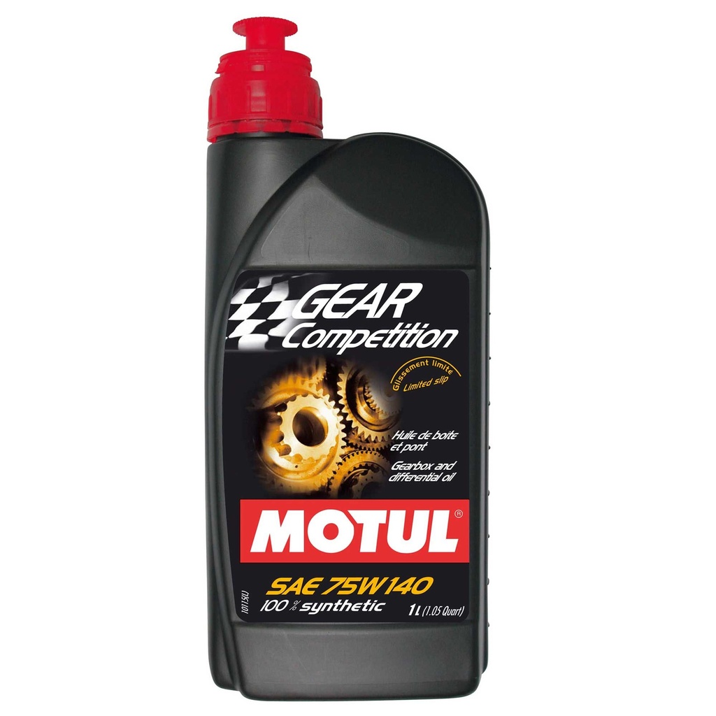 [662445-3817417] Motul Gear Competition 75W140 Synthetic Gear Oil (1 Litre)