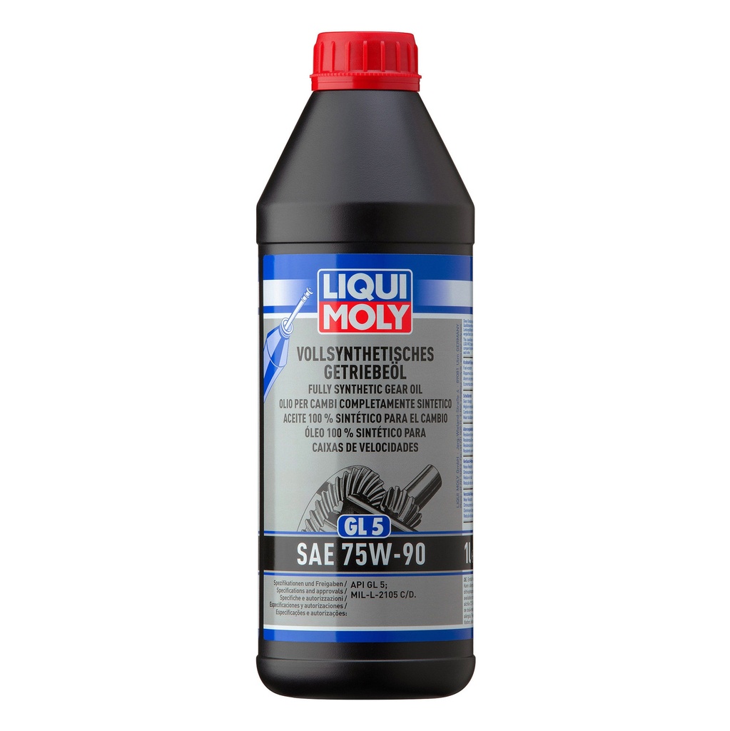 [LQM1414] Liqui Moly Synthetic 75W90 GL-5 Gear Oil