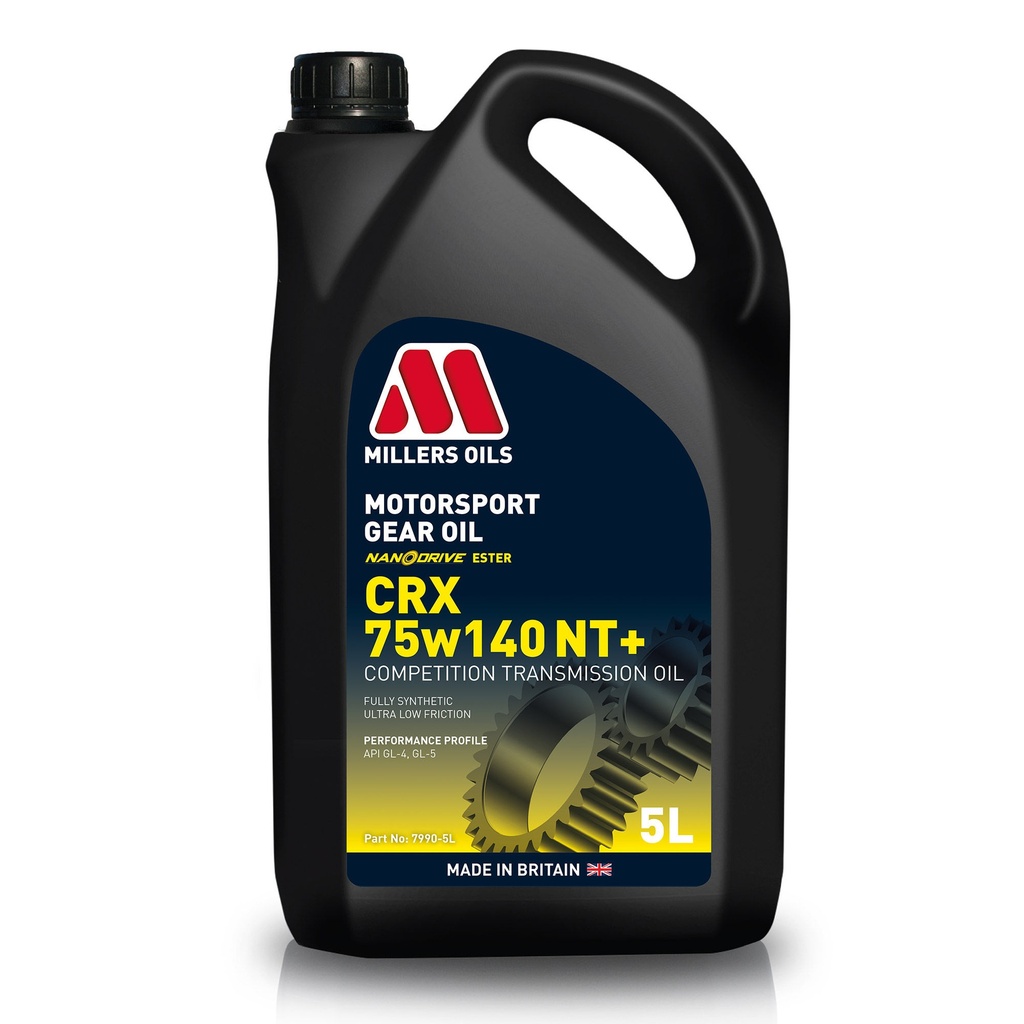 [2016640-2661893] Millers Oils CRX NT+ Nanodrive 75W140 Synthetic Gear Oil (1 Litre)