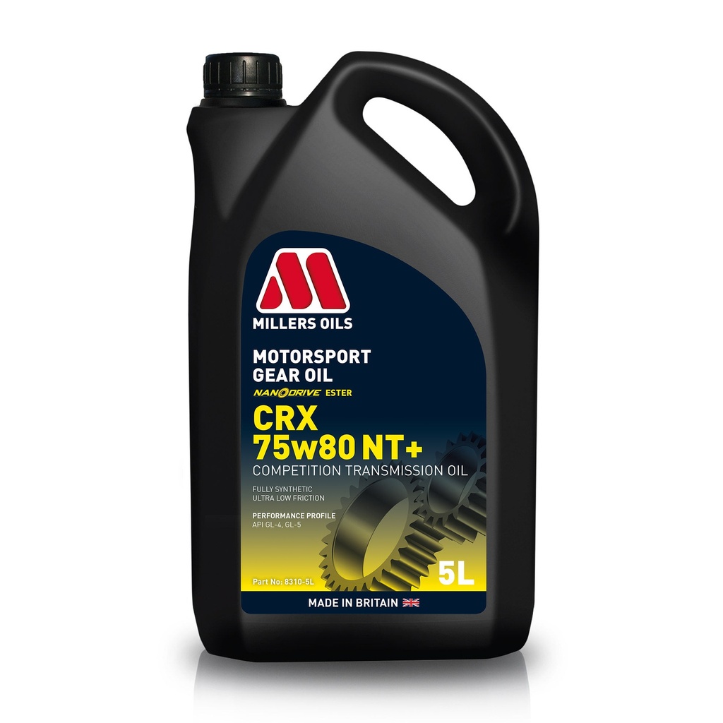 [7000420-2627197] Millers Oils CRX NT+ Nanodrive 75W80 Synthetic Gear Oil (1 Litre)