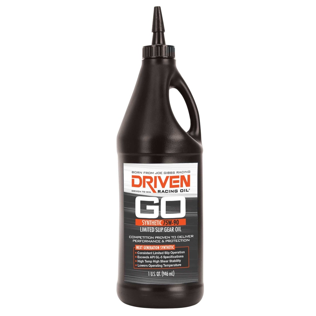 [AAO75W901QT] Driven Racing Oil Limited Slip Gear Oil - 75W90
