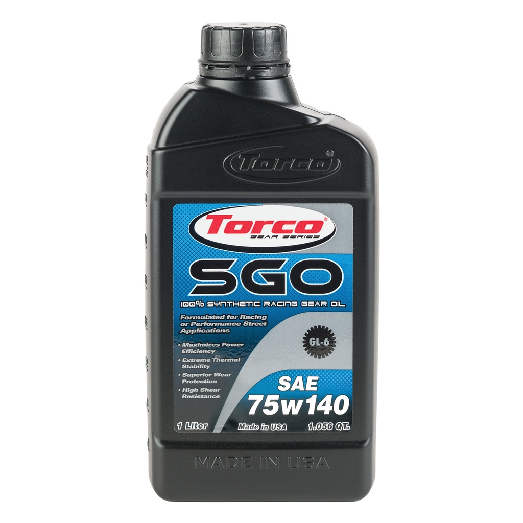 [245861-3192628] Torco SGO Synthetic Gear Oil (75W90)