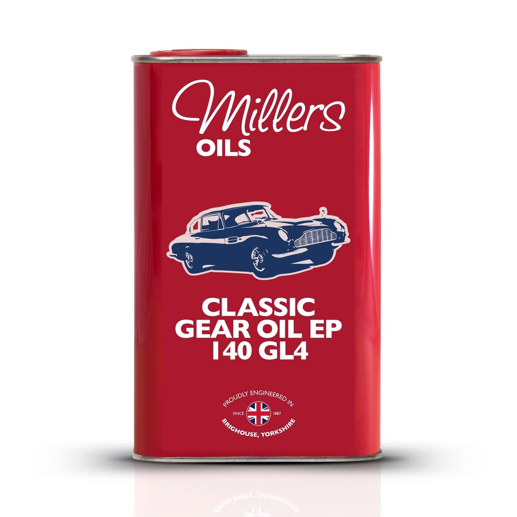 [1255375-1797184] Millers Oils Classic Gear Oil EP 140 GL4 (1 Litre)