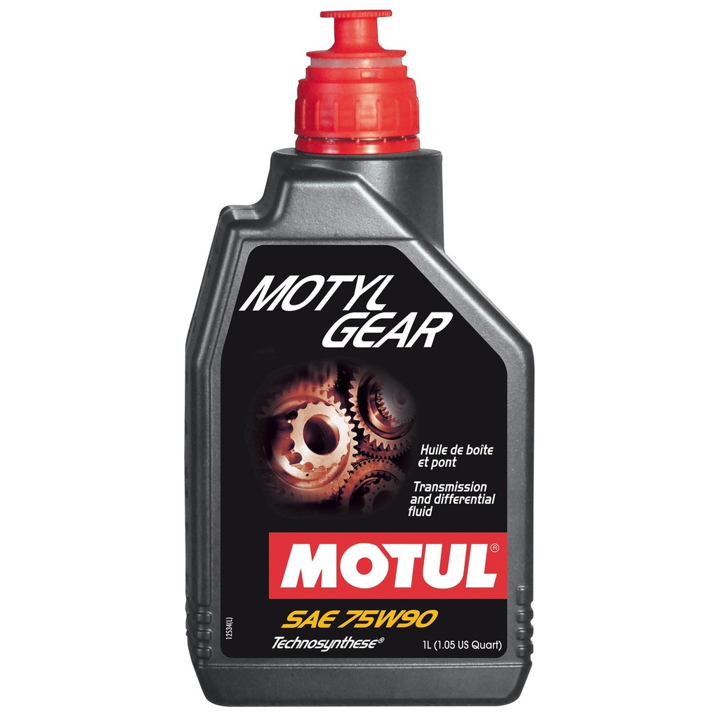 [662457-3046677] Motul Motylgear 75W90 Technosynthese Gear Oil (1 Litre)