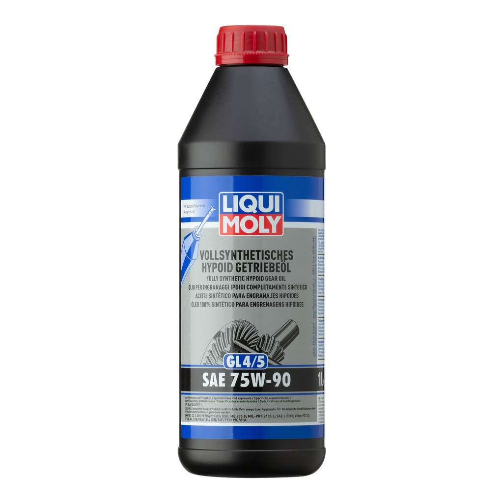 [LQM1024] Liqui Moly 75W90 Synthetic Hypoid Gear Oil