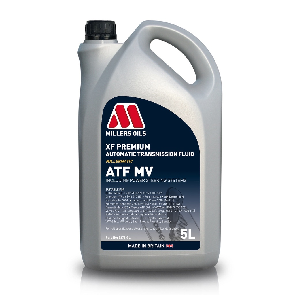 [7000543-3050239] Millers Oils XF Premium ATF MV Automatic Transmission Fluid (1 Litre)