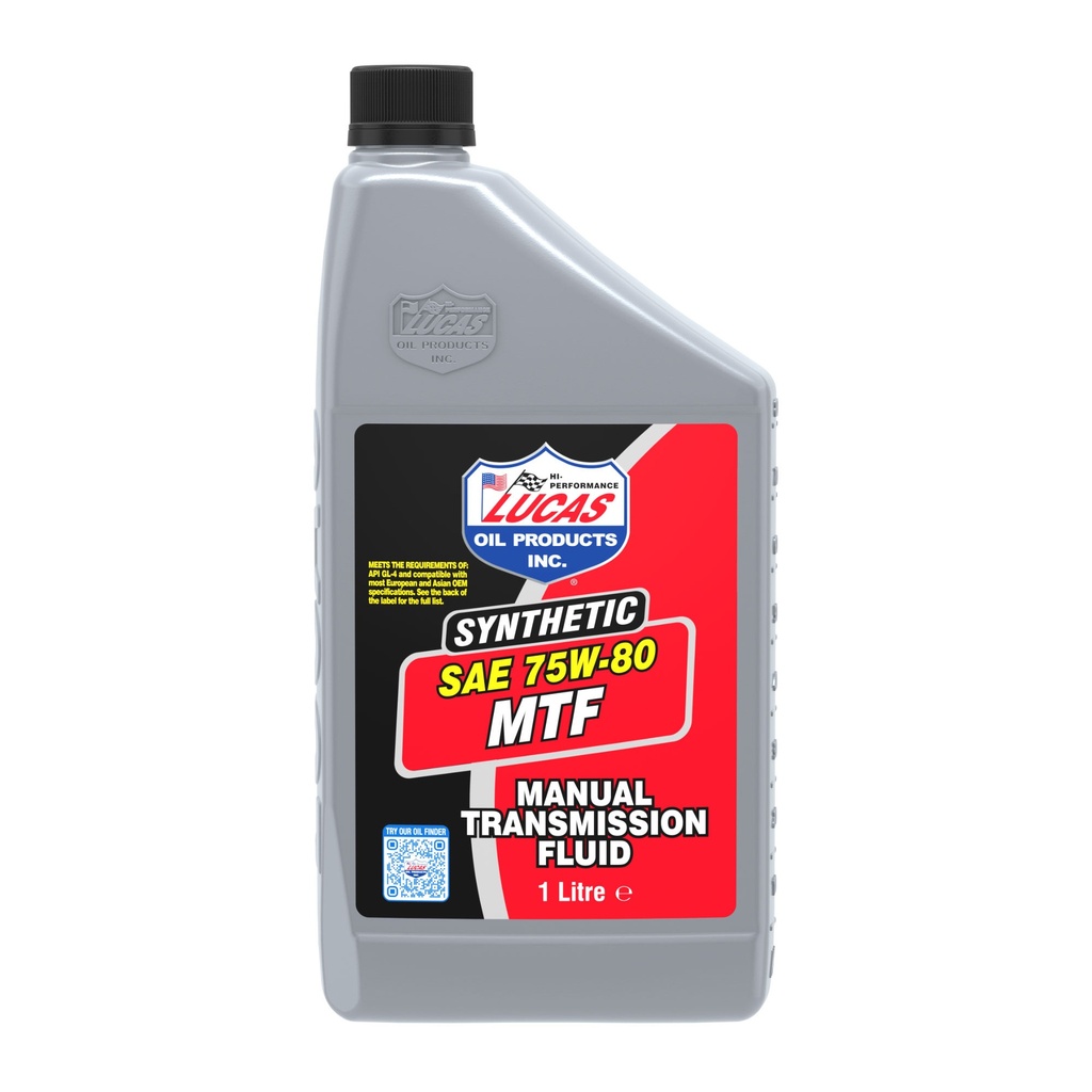 [7002092-3873348] Lucas Oil 75W80 Synthetic Manual Transmission Fluid (1 Litre)