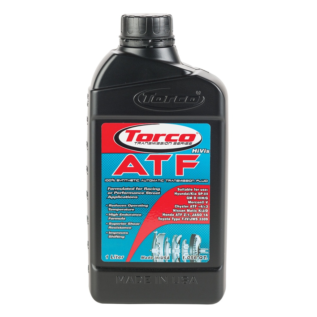 [NIMA220085CE] Torco HiVis ATF Synthetic Automatic Transmission Fluid