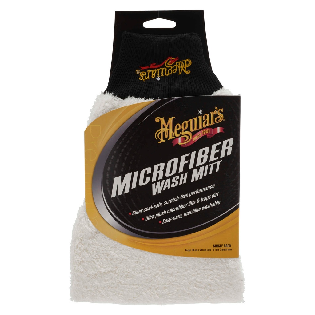 [MRSX3002] Meguiar's Super Thick Microfibre Wash Mitt
