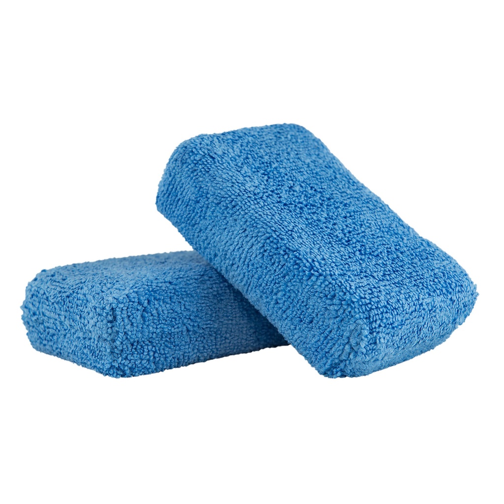 [CMGMIC-292-02] Chemical Guys Premium Grade Microfiber Applicators Blue 2" X 4" X 6"