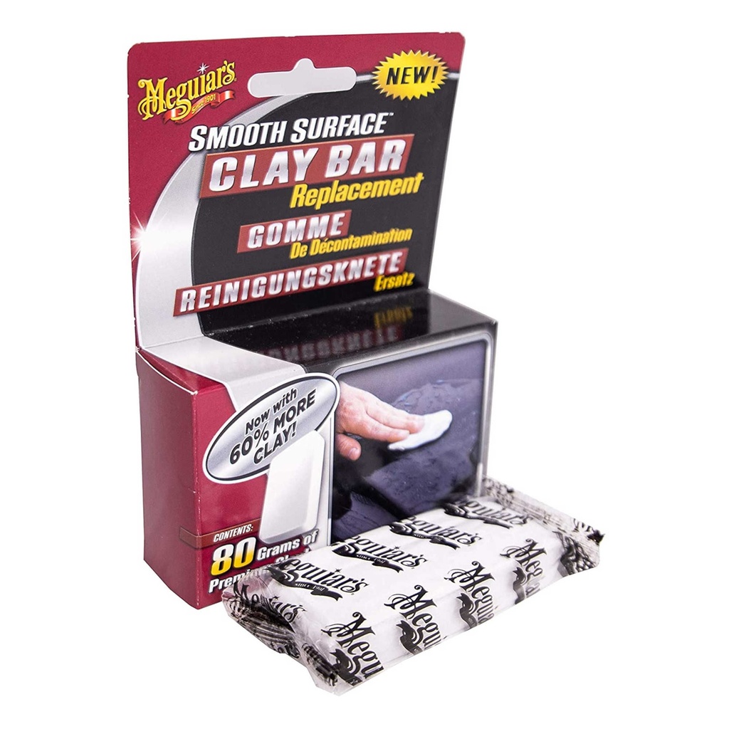 [MRSG1001] Meguiar's Smooth Surface Replacement Clay Bar