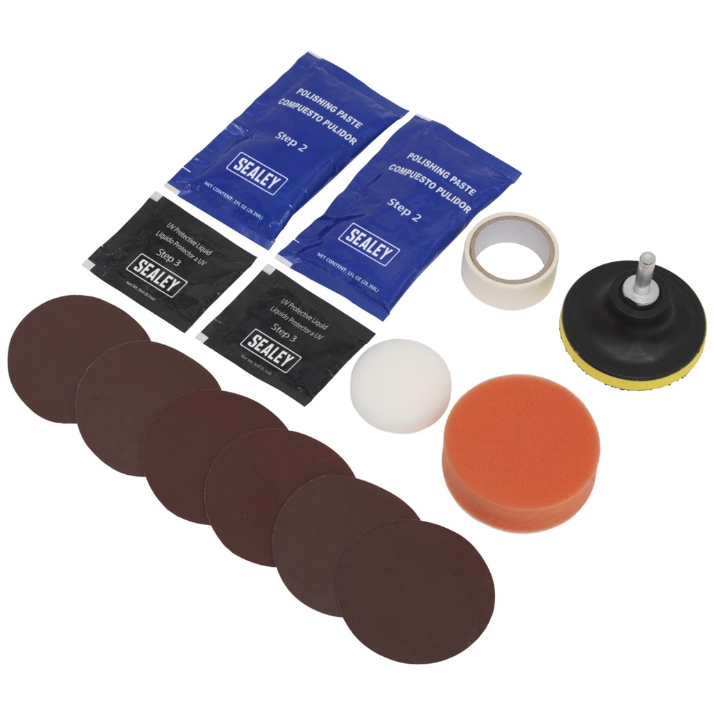 [SEAHRK01] Sealey Headlight Restoration Kit - HRK01