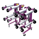 Gojak Set Of 4 Vehicle Jacks With FREE Storage Rack