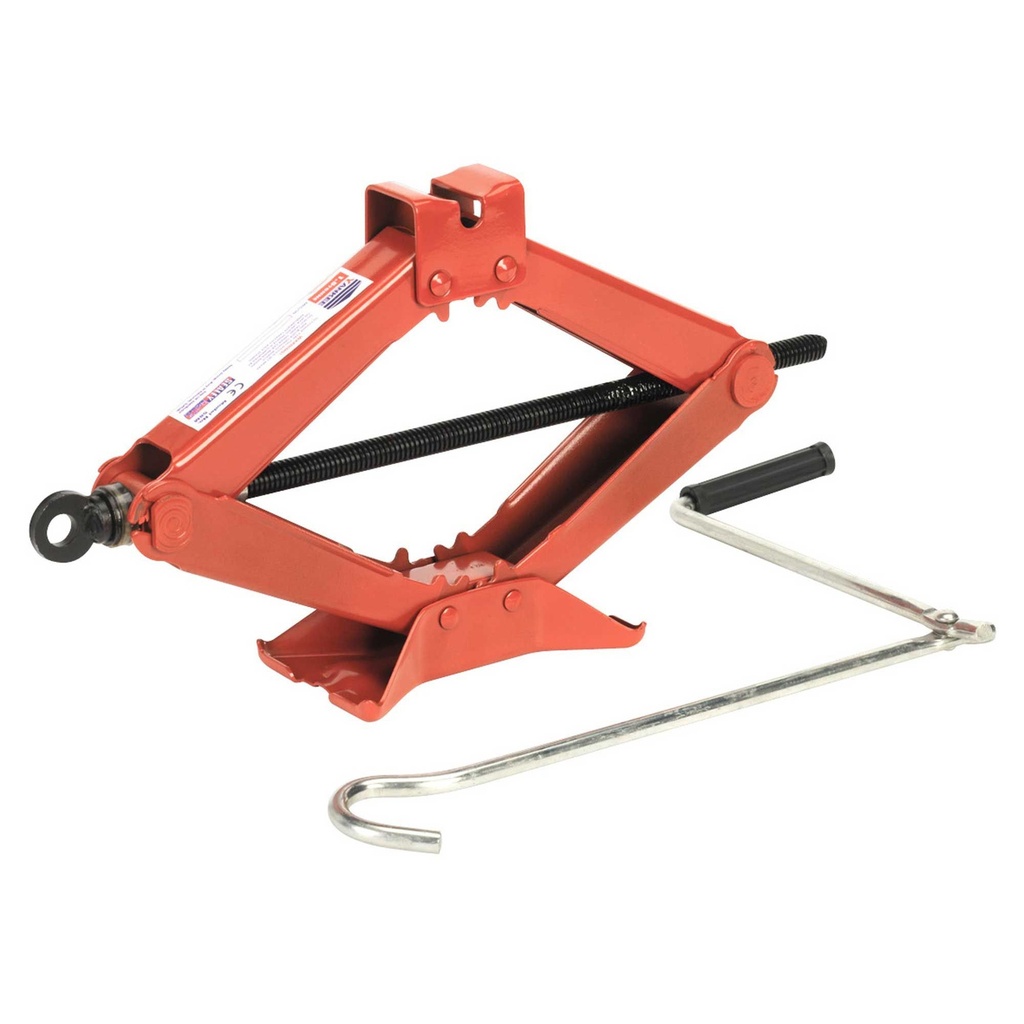 [SEA58M] Sealey Scissor Jack Heavy-Duty 1.5 tonne TUV/GS Approved - 58M
