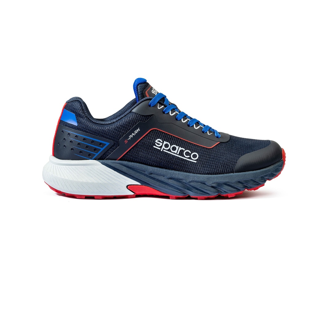 [7001766-3856173] Sparco S-Park Safety Shoes (UK 3.5 / Eur 36, Black / Blue)