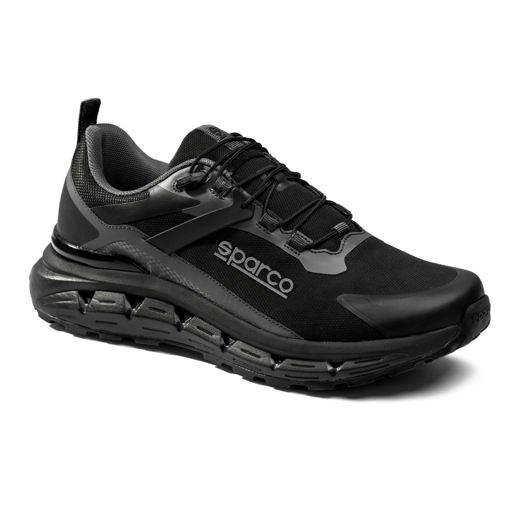 [7002310-3889877] Sparco S-Pike Mechanics Shoes (UK 3.5 / Eur 36, Black)