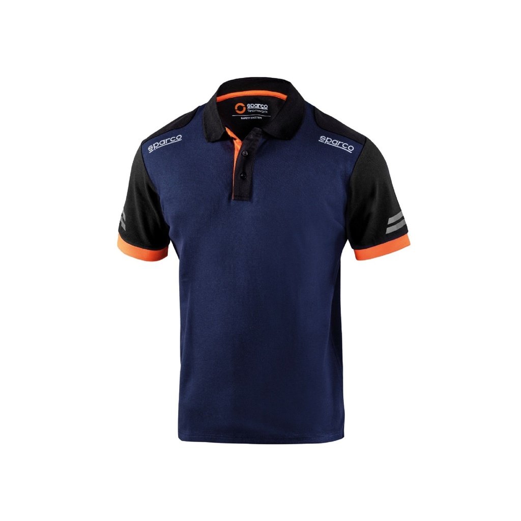 [7000695-3169146] Sparco Tech Polo Shirt (S, Black / Grey)