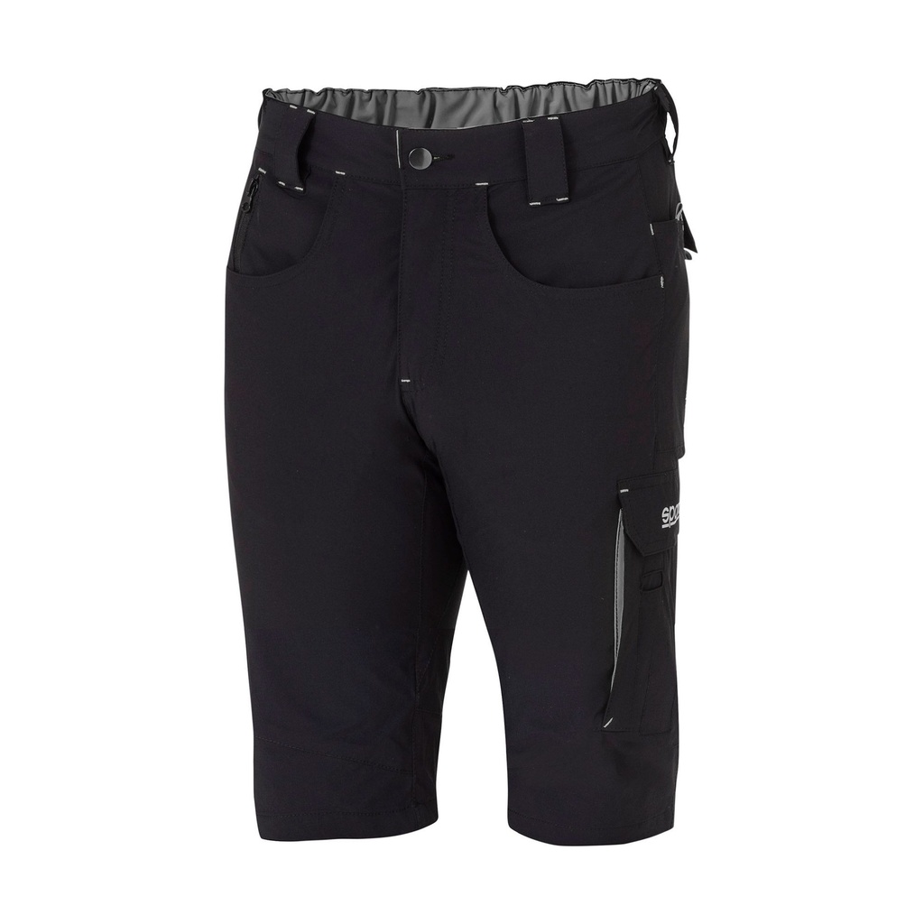 [7001215-3815304] Sparco Tech Light Shorts (S, Black / Blue)