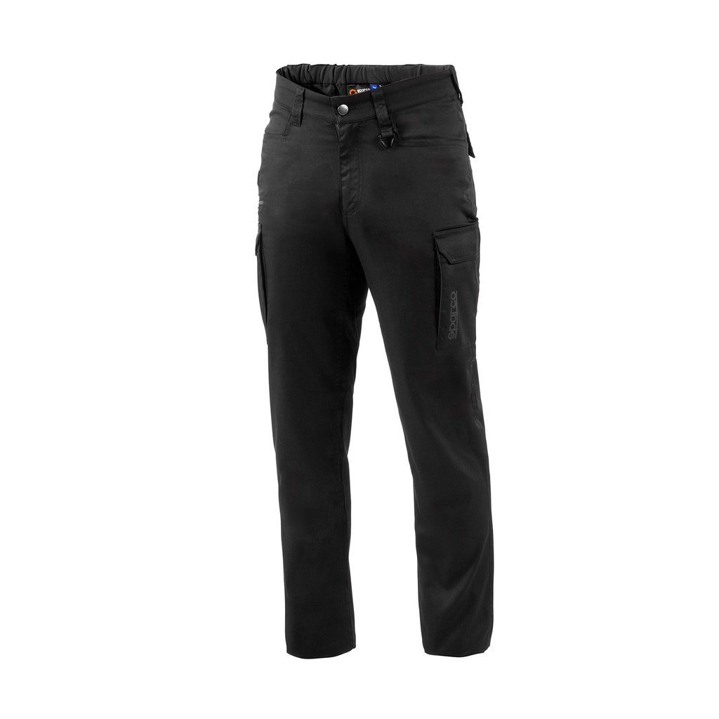 [7001767-3850338] Sparco FTW Cotton Work Trousers (S, Black / Grey)