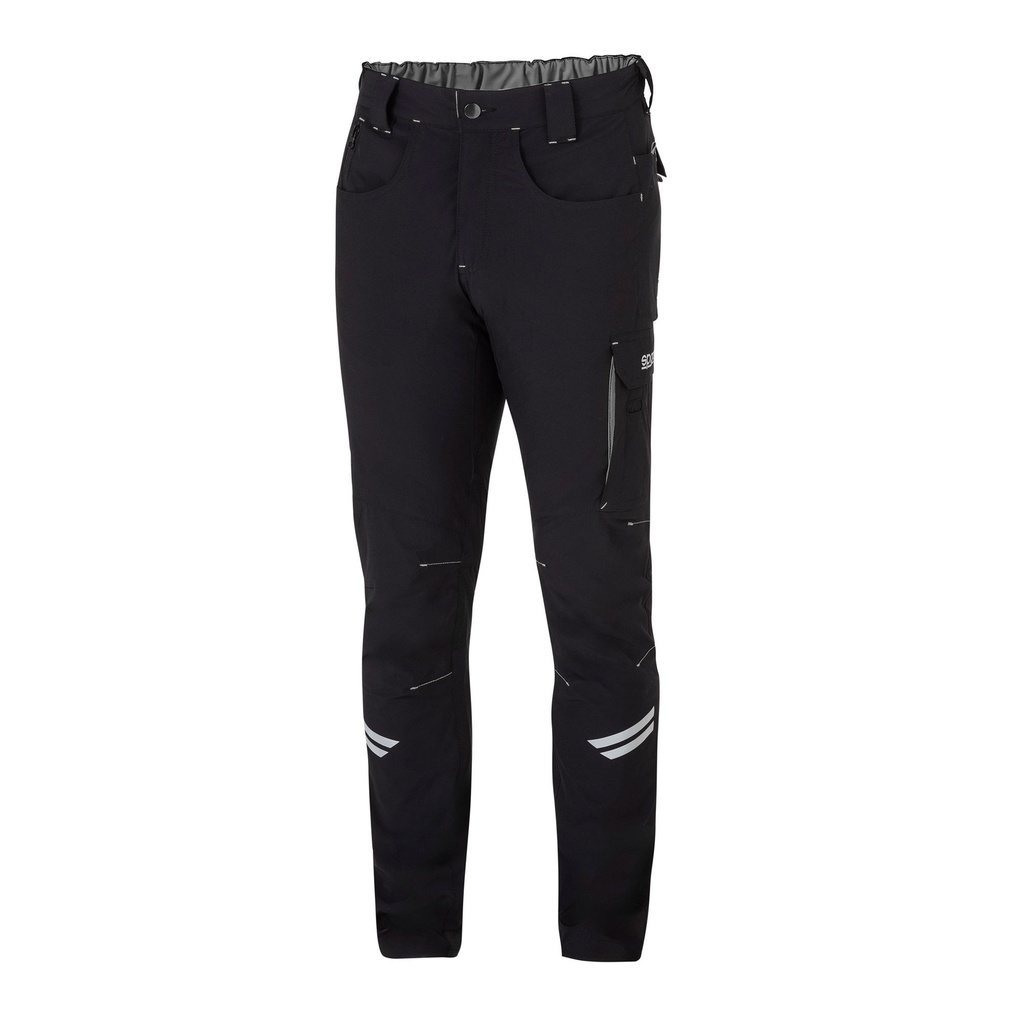 [7001214-3815276] Sparco Tech Light Trousers (S, Black / Grey)