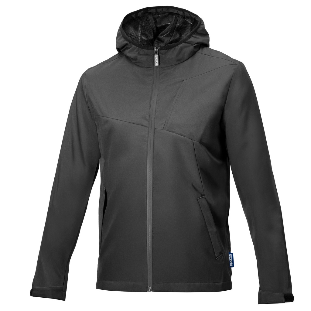 [7002222-3886047] Sparco Grit Windbreaker Jacket (S, Grey)