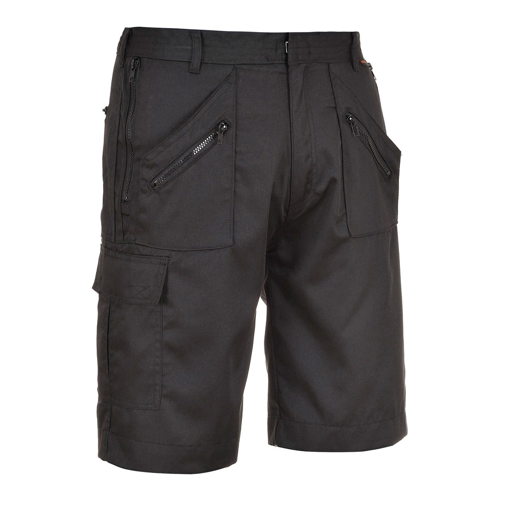 [2015307-2261370] Portwest Action Shorts (S, Black)