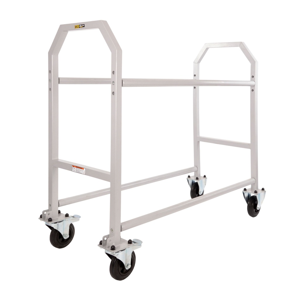 [327782-1717782] B-G Racing Powder Coated Wheel and Tyre Trolley (1300mm, Standard)