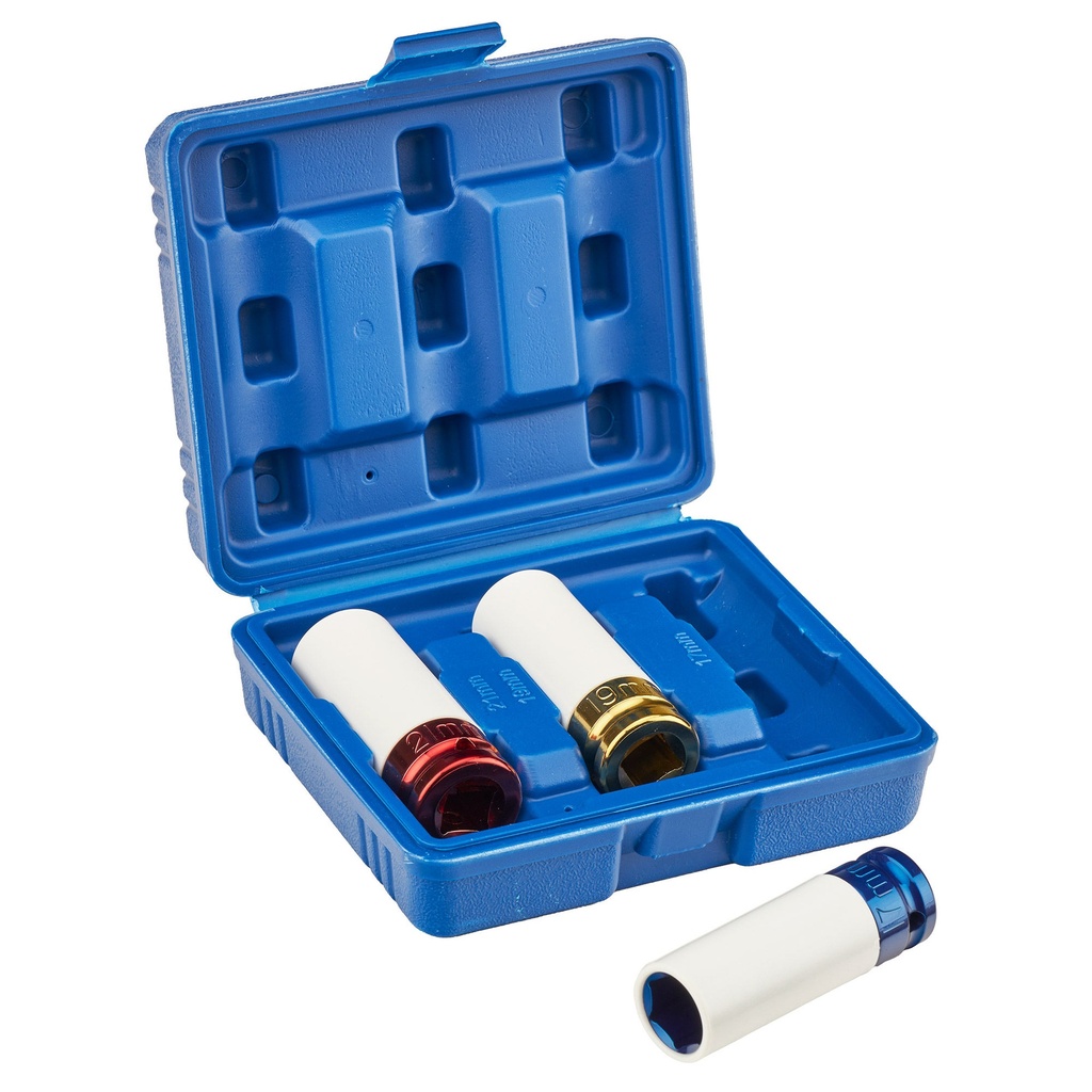 [HBZISS3] Hub Buddies Impact Socket Set 3 Piece 1/2"Sq Drive