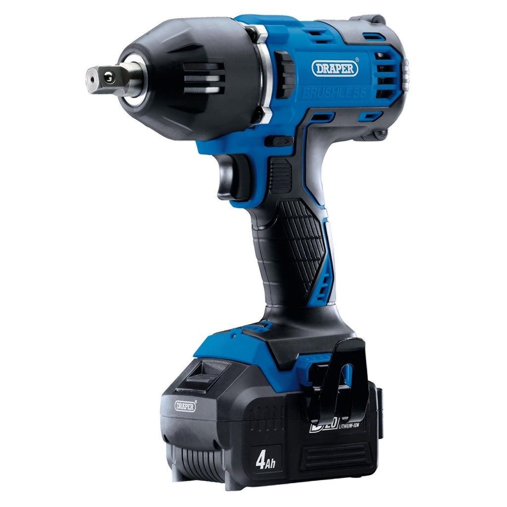 [DRA99251] Draper D20 20V 1/2" Sq. Drive Mid-Torque Impact Wrench (400Nm) - 99251