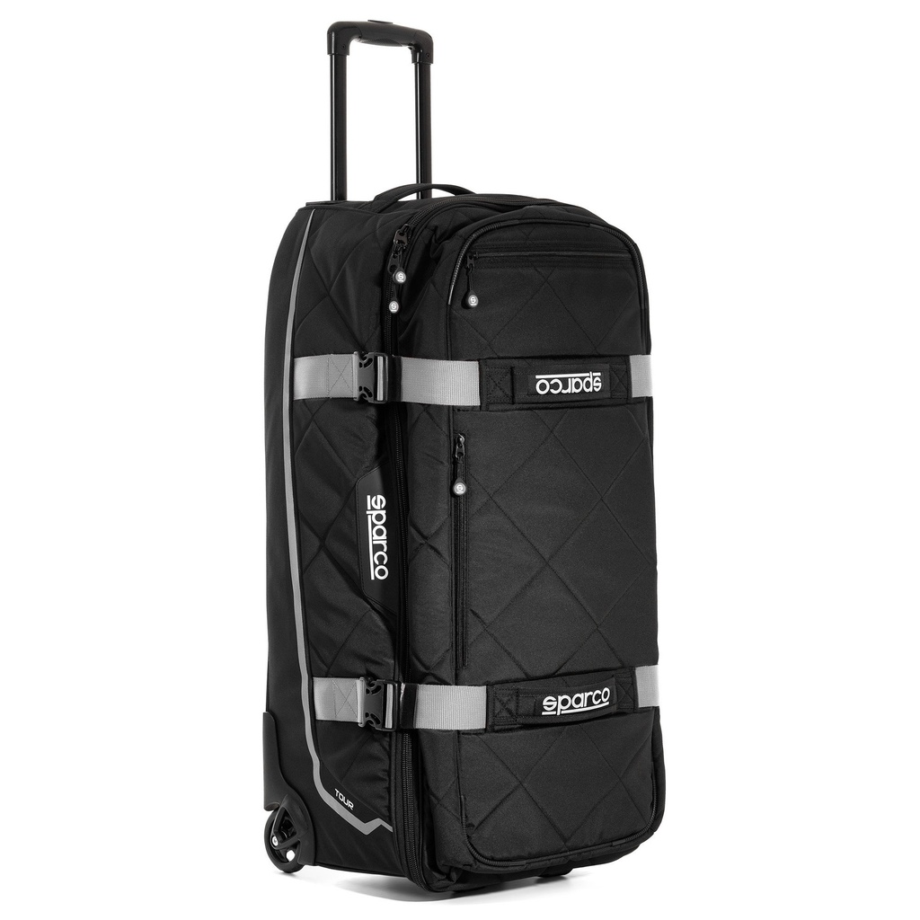 [2009579-3043595] Sparco Tour Kit Bag (Black / Silver)