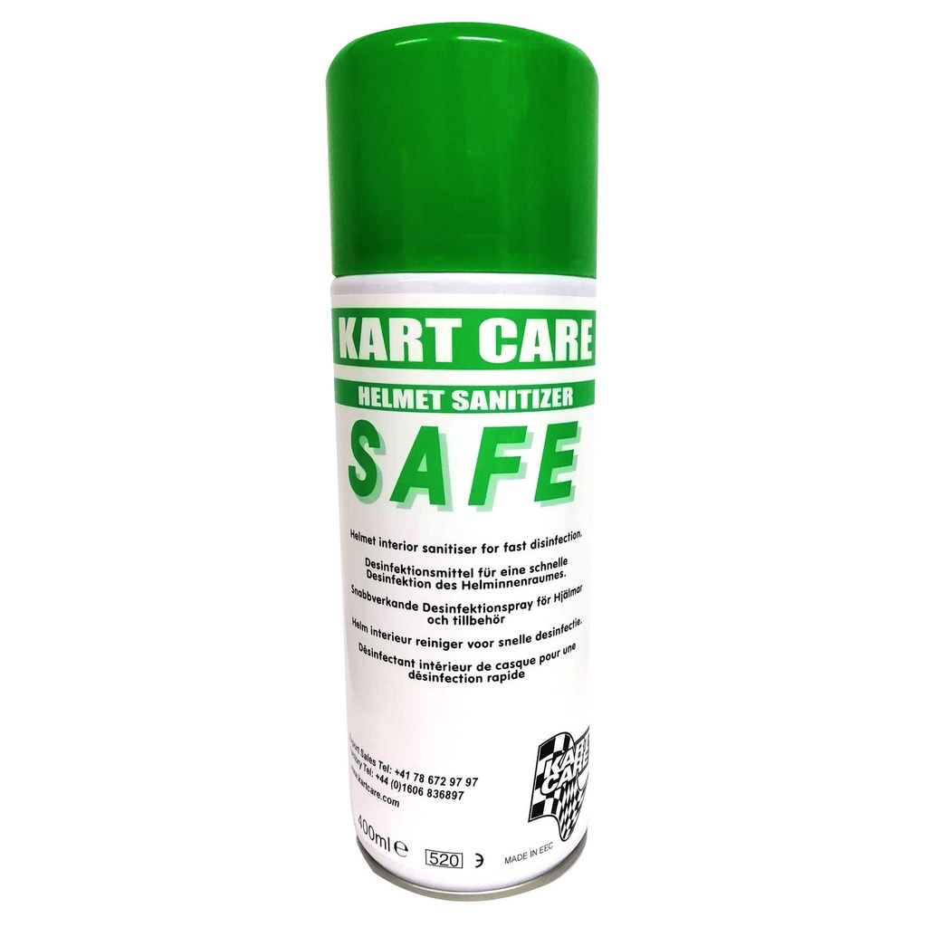 Kart Care Safe Helmet Interior Cleaner & Sanitiser