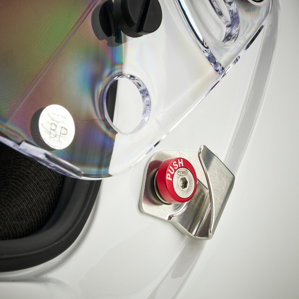 Bell Smartlock Visor Locking Mechanism