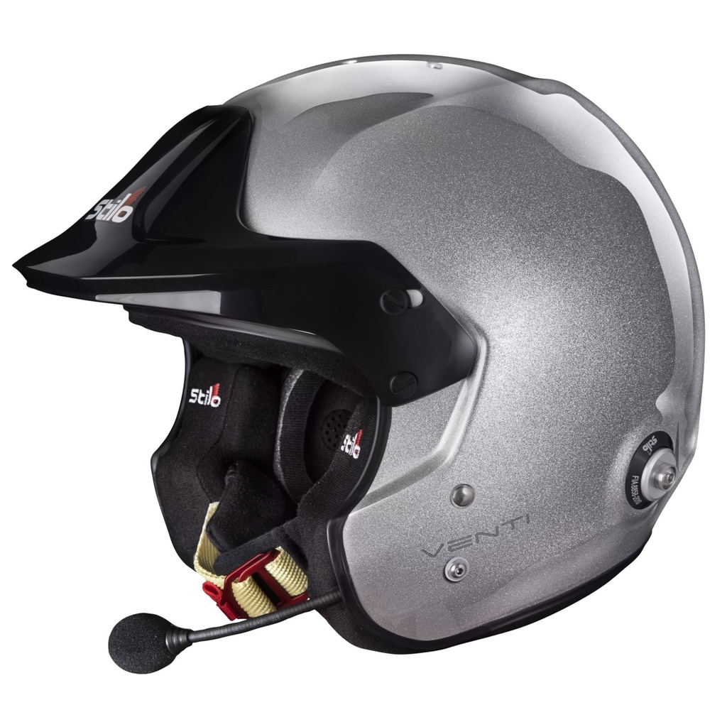 [7001843-3354916] Stilo Venti Trophy Rally Helmet (M (58cm), White, With Posts)