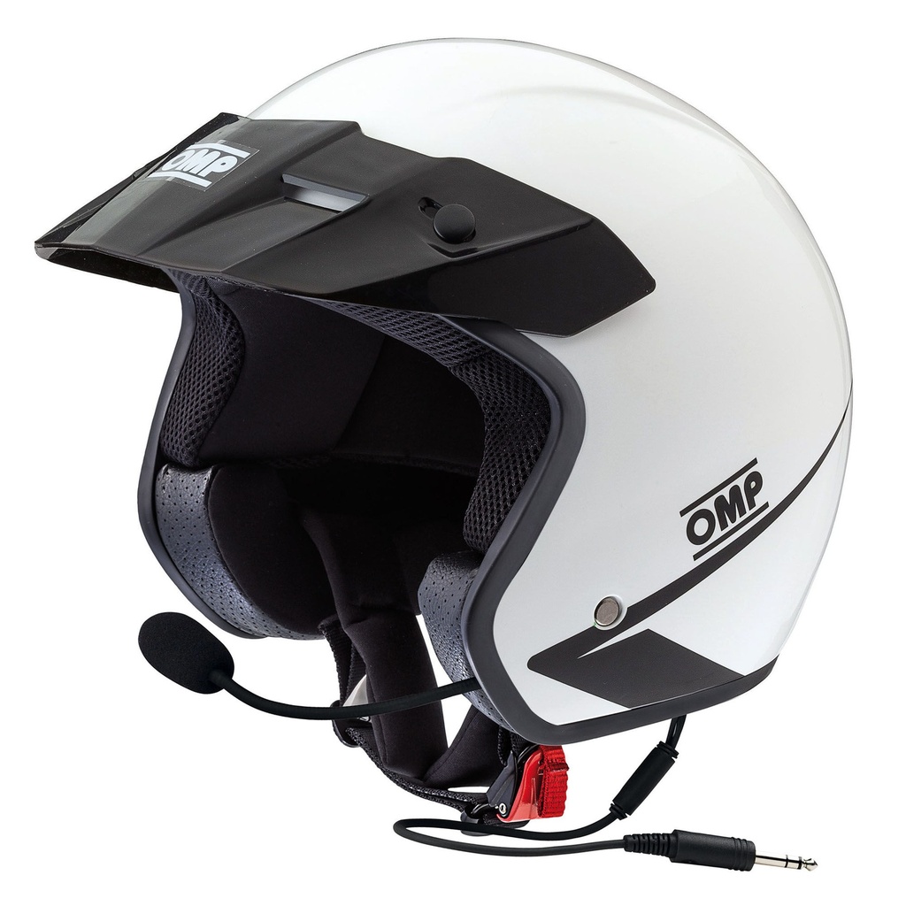 [7001829-3814494] OMP Star J Intercom Helmet (M (57-58cm), Matt Black)