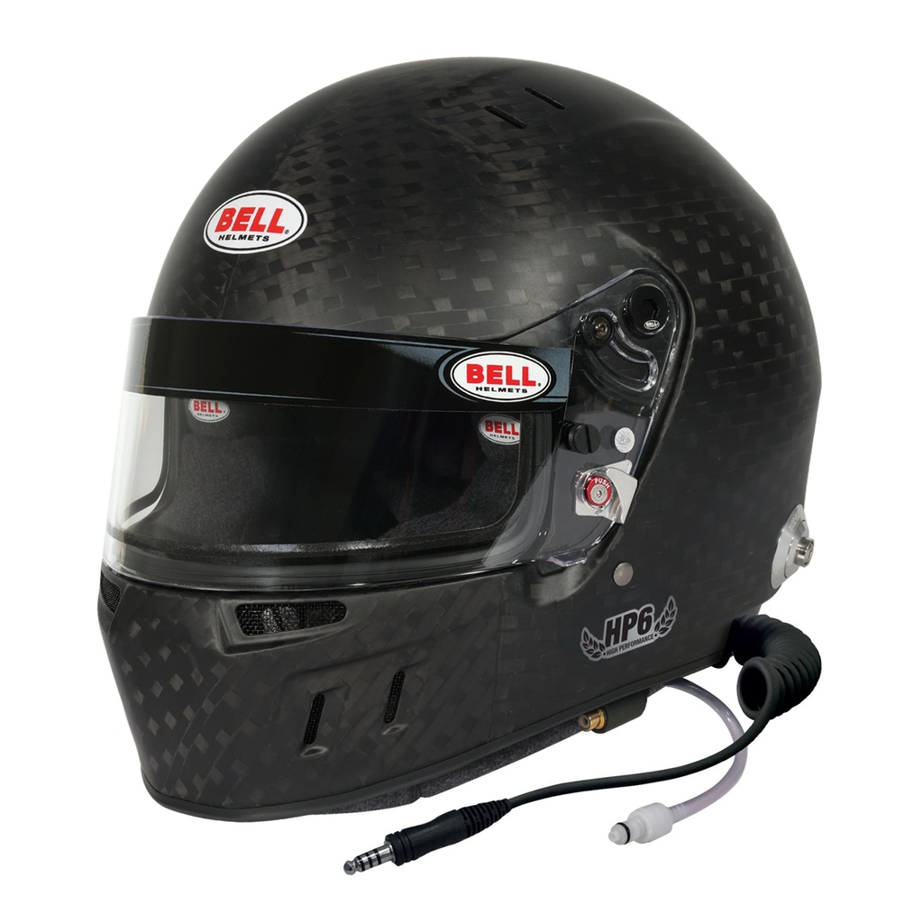 [7002163-3876711] Bell HP6 Evo-II RD Carbon Helmet (54cm, Grey (Standard))