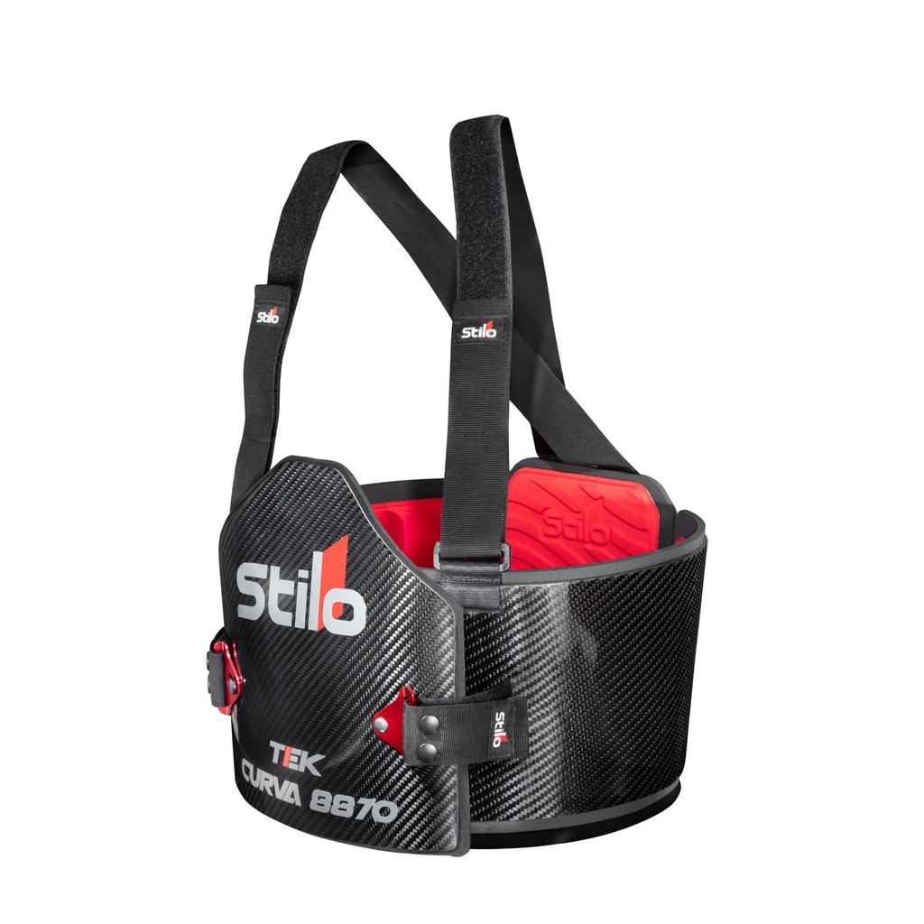 [7002237-3884824] Stilo Carbon Curva TEK FIA Approved Kart Rib Protector (Small)