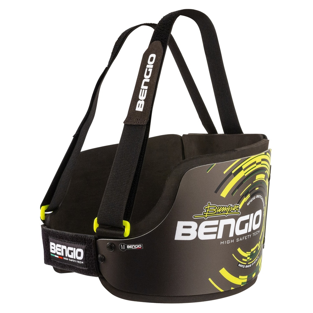 [2015080-2257644] Bengio Bumper Lady Karting Rib Protector (S, Grey / Fluro Yellow)