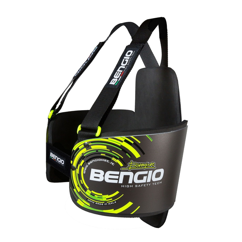 [2015078-2262559] Bengio Bumper Plus Karting Rib Protector (S, Grey / Fluro Yellow)